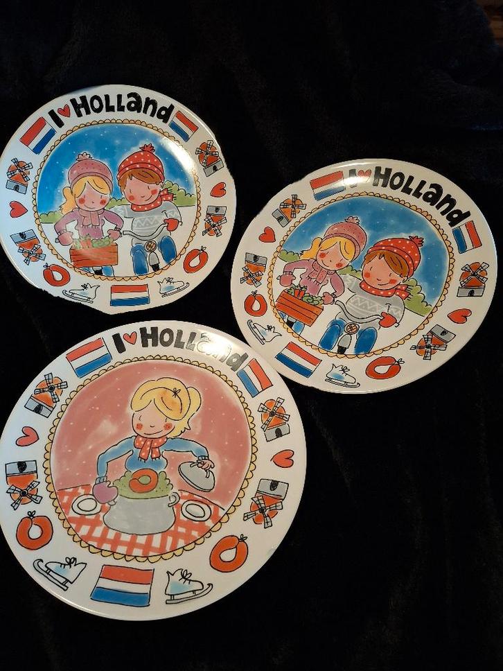 Blond Amsterdam Holland borden, Huis en Inrichting, Keuken | Servies, Zo goed als nieuw, Bord(en), Blond Amsterdam, Aardewerk