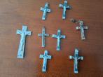 Vintage Kruisbeelden Collectie - Ebony, Silverton, Antiek en Kunst, Antiek | Religie, Ophalen of Verzenden