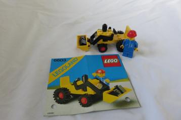 Lego classic town, set 6603 Shovel Truck beschikbaar voor biedingen