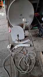 Schotelantenne met TV en receiver, Audio, Tv en Foto, Schotelantennes, Ophalen, Gebruikt, (Schotel)antenne, Overige merken