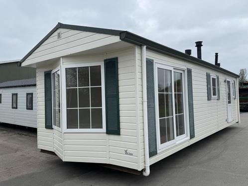 Kunststof chalet te koop | dubbelglas | 2 slaapkamers, Caravans en Kamperen, Stacaravans, tot en met 4
