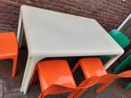 Artemide design Vico Magistretti Stadio 120 space age retro, Huis en Inrichting, Tafels | Eettafels, Ophalen, Kunststof, Gebruikt