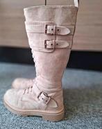 Oxmox laarzen maat 40, Kleding | Dames, Schoenen, Hoge laarzen, Oxmox, Beige, Ophalen of Verzenden