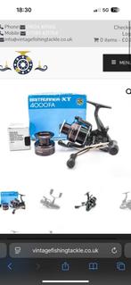 Shimano xt4000 FA baitrunners groene serie zeldzaam 3 stuks, Watersport en Boten, Hengelsport | Algemeen, Ophalen of Verzenden