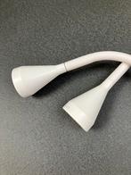Ikea witte bedlampjes 2 stuks, Huis en Inrichting, Lampen | Wandlampen, Ophalen of Verzenden, Gebruikt, Kunststof