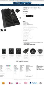 ESX SUB-D300 Active Module / Mono versterker inbouw plate, Auto diversen, Audio-design, Nieuw, Am Breilingsweg 3, 76709 Kronau, Duitsland