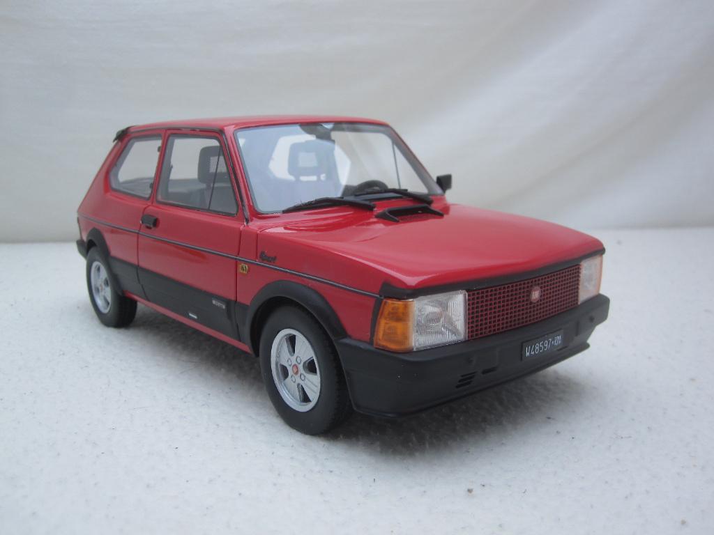 Fiat 127 Sport Serie 3 Rosso 1982 1:18 Mitica, Hobby en Vrije tijd, Modelauto's | 1:18, Nieuw, Auto, Overige merken, Ophalen of Verzenden