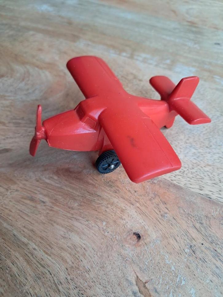 Stelco Germany vliegtuigje rood netjes bespeeld, Verzamelen, Speelgoed, Zo goed als nieuw, Ophalen of Verzenden