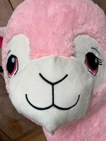 Nieuwe grote lama knuffel roze  beschikbaar voor biedingen