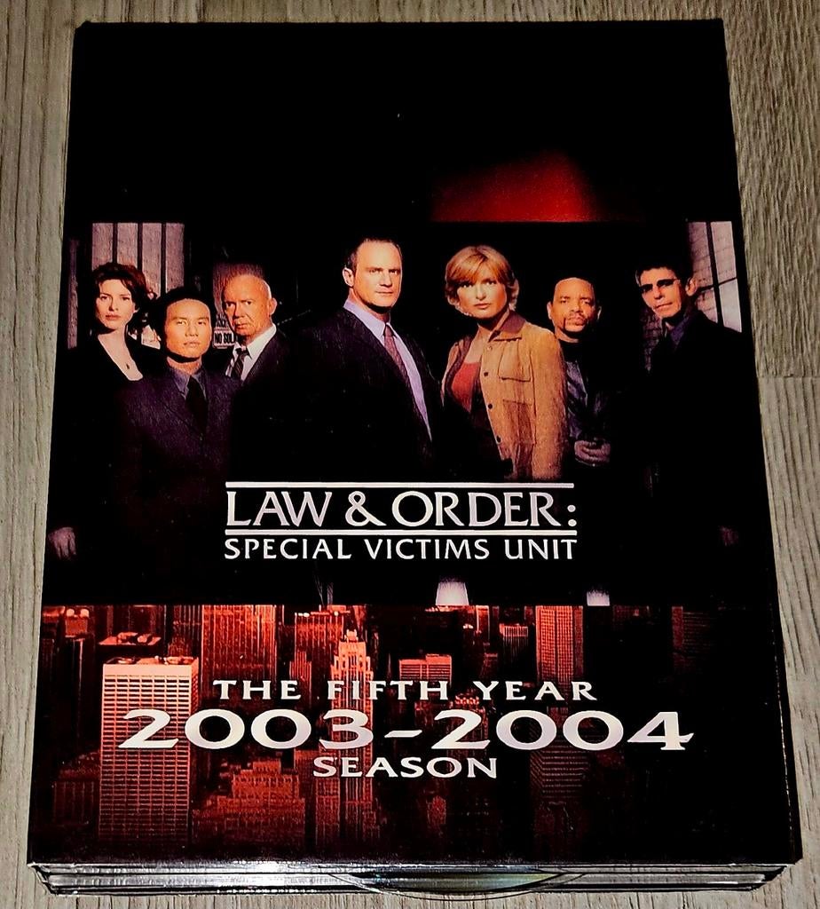 Law & Order: SVU - Seizoen 5 - 6DVD Box - geen NL, Cd's en Dvd's, Dvd's | Tv en Series, Boxset, Drama, Ophalen of Verzenden, Zo goed als nieuw