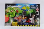 Playmobil 9222 Ghostbusters Hot Dog kraam met Slimer, Ophalen of Verzenden, Zo goed als nieuw, Complete set