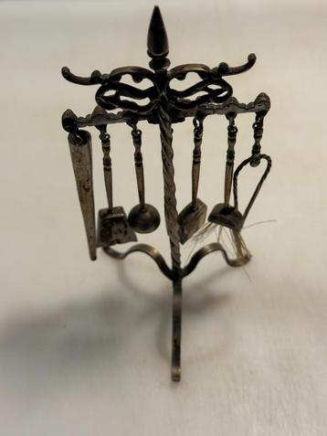 zilver  miniaturen  27  stuks  beschikbaar voor biedingen