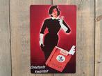 Reclamebord Caballero Cigarettes 20x30, Ophalen of Verzenden, Zo goed als nieuw, Reclamebord