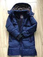 Winterjas donkerblauw Persival meisje maat 140-146, Kinderen en Baby's, Ophalen, Persival, Gebruikt, Meisje