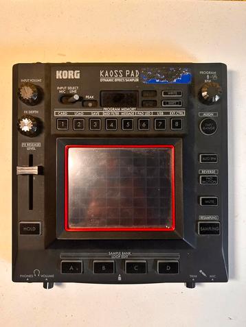 Korg Kaoss Pad - Effectenprocessor/Sampler beschikbaar voor biedingen