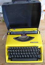 Adler typemachine Tippa kleur geel, Ophalen, Gebruikt