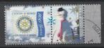 Persoonlijke postzegel 2004 gestempeld December Rotary eeuw, Postzegels en Munten, Verzenden, Na 1940, Gestempeld