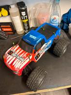 Complete rc hobby 2x monster trucks hpi Racing zgan, Hobby en Vrije tijd, Modelbouw | Radiografisch | Auto's, Elektro, Auto offroad