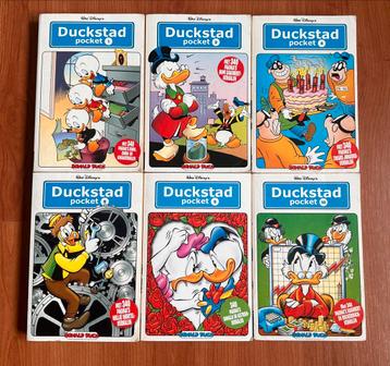 Donald Duck Duckstad pockets, 6 stuks. beschikbaar voor biedingen