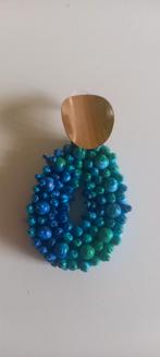 Nieuw! My jewellery oorbellen kraaltjes groen / blauw., Sieraden, Tassen en Uiterlijk, Ophalen of Verzenden, Nieuw, Blauw, Overige materialen