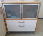 Nette Ikea Effektiv kast voor pannen, deksels en servies., Huis en Inrichting, Ophalen, Gebruikt, Bruin, 50 tot 100 cm