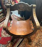 Antieke kasteelstoel, Dagobert Duck stoel, Antiek en Kunst, Antiek | Meubels | Stoelen en Banken, Ophalen