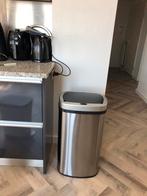 Prullenbak met sensor, Huis en Inrichting, 40 liter of meer, Ophalen, Zo goed als nieuw, 50 tot 75 cm