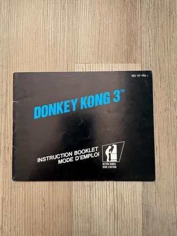 Nintendo NES manuals DK3, Ice Hockey en Hogan's Alley beschikbaar voor biedingen