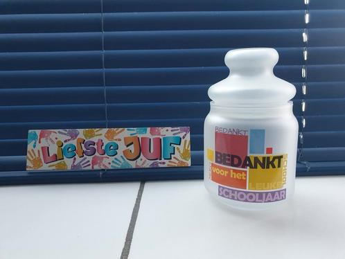 Cadeautjes  voor de juf of meester., Hobby en Vrije tijd, Feestartikelen, Zo goed als nieuw, Ophalen of Verzenden