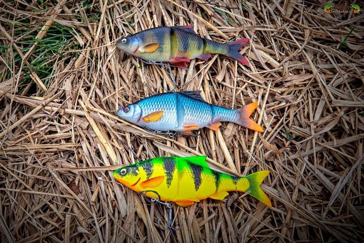 Savage Gear 4D Line thru roach 18 cm, Watersport en Boten, Hengelsport | Roofvissen, Nieuw, Overige typen, Ophalen of Verzenden