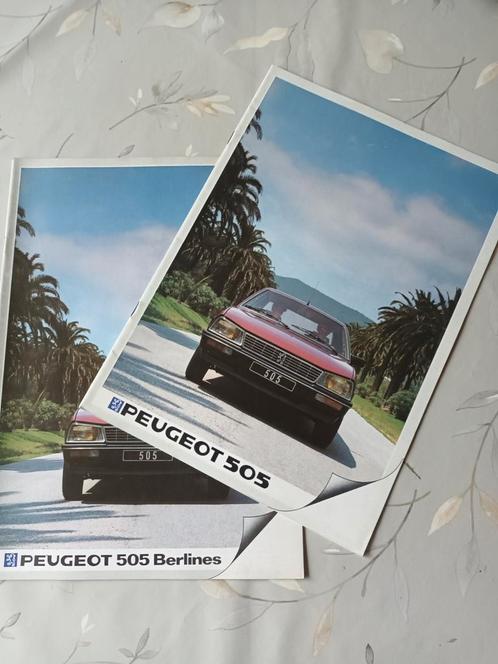 Peugeot 505. 1983, Boeken, Auto's | Folders en Tijdschriften, Zo goed als nieuw, Peugeot, Ophalen of Verzenden