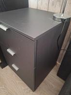 Nachtkastjes 2x, Ophalen, Gebruikt, 55 tot 70 cm, 45 tot 65 cm