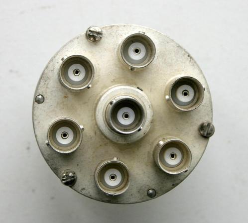 Coax schakelaar 6 standen, Hobby en Vrije tijd, Elektronica-componenten, Zo goed als nieuw, Ophalen of Verzenden