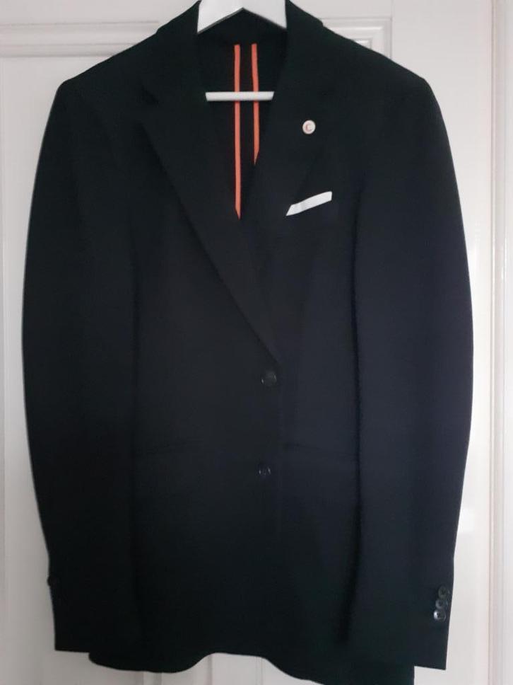 Colbert CAVALLARO Napoli x KNVB Jacket donkerblauw, maat 44., Kleding | Heren, Kostuums en Colberts, Zo goed als nieuw, Maat 46 (S) of kleiner