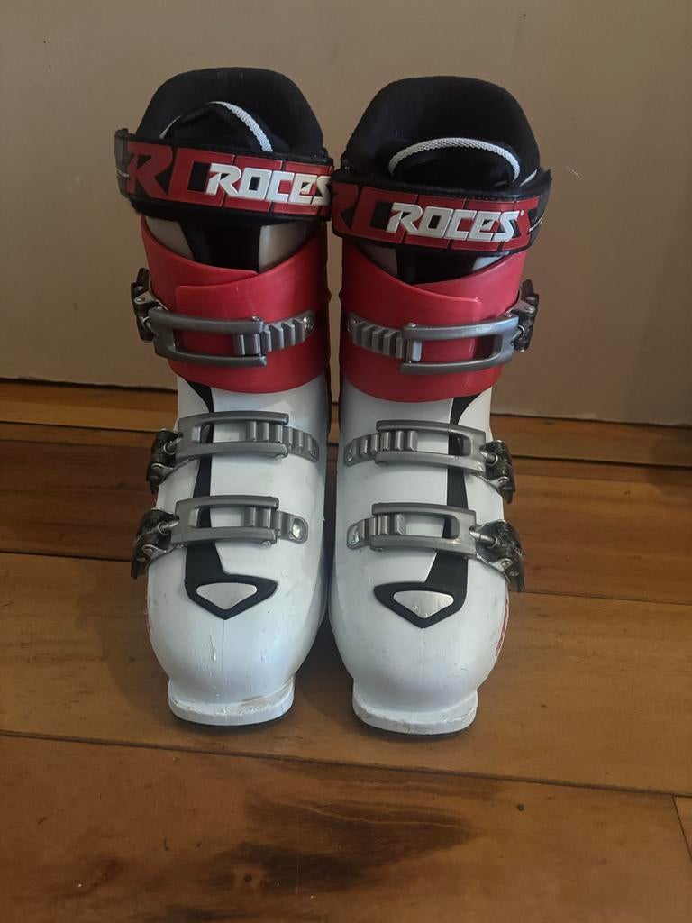 Atomic Ski's en Roces Schoenen voor kinderen, Sport en Fitness, Skiën en Langlaufen, Gebruikt, 100 tot 140 cm, Ophalen of Verzenden