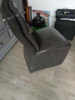 Gratis 4 eetkamerstoelen ophalen!, Stof, Minder dan 50 cm, Gebruikt, Minder dan 75 cm