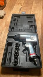 Luchtsleutel Chicago Pneumatic CP-734 incl 5 dopsleutels, Auto diversen, Autogereedschap, Ophalen of Verzenden, Zo goed als nieuw