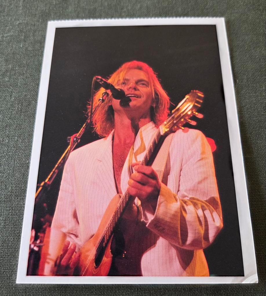 Sting, Verzenden, 1980 tot heden, Ongelopen, Sterren en Beroemdheden