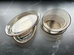 Arcoroc France Bruin Glas Servies, Huis en Inrichting, Keuken | Servies, Ophalen, Glas of Glazen, Gebruikt, Glas