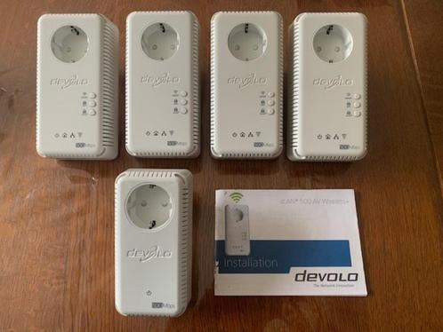 Komplete set Devolo powerline adapters, Computers en Software, Powerlines, Gebruikt, Ophalen of Verzenden