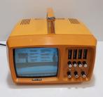 VINTAGE RETRO SPACE AGE WERKEND GELE VIDEOTON CRTV, Audio, Tv en Foto, Vintage Televisies, Ophalen of Verzenden, Zo goed als nieuw