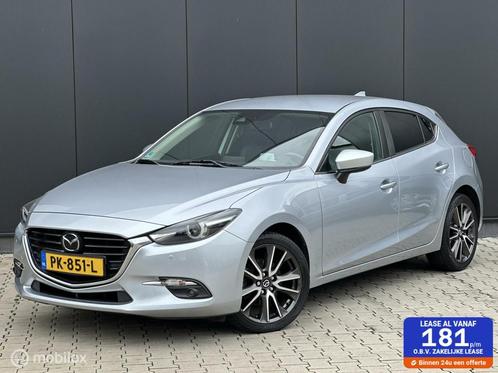 Mazda 3 2.0 SkyActiv-G 120 GT-M | CAMERA | LEDER | BOSE |, Auto's, Mazda, Bedrijf, Te koop, ABS, Achteruitrijcamera, Adaptive Cruise Control