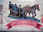 Dickensville  Kerstdorp  Paard met arreslee   nieuw in doos, Nieuw, Verzenden