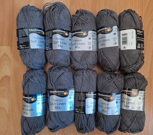 Schachenmayr Fashion Soft Linen Mix, Hobby en Vrije tijd, Breien en Haken, Zo goed als nieuw, Breien of Haken, Wol of Garen, Ophalen of Verzenden