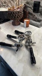 Zware dubbele en enkele portafilters e61 espresso zgan!, Witgoed en Apparatuur, Koffiezetapparaten, Ophalen of Verzenden, Zo goed als nieuw
