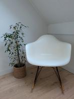 Witte kuip/schommelstoel, Huis en Inrichting, Ophalen, Gebruikt, Hout, Wit