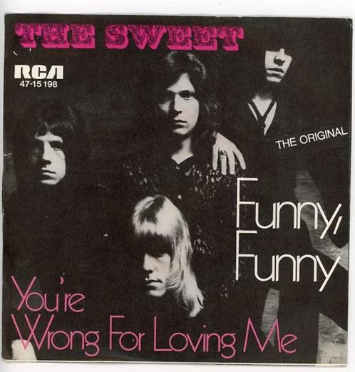 Single van the Sweet uit 1971 ( D ), Cd's en Dvd's, Vinyl Singles, Gebruikt, Pop, Ophalen of Verzenden