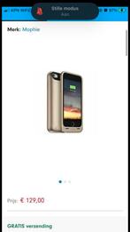 iPhone 6 of 6s case gold extra batterij 150% nieuw, Ophalen of Verzenden, Nieuw, IPhone 6