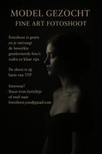Model gezocht Fine Art Fotoshoot, Vacatures, Vacatures | Modellen, 33 - 40 uur, Overige niveaus, Starter, Overige vormen