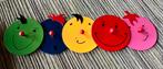 Houten Smiley Kinder Kapstok, Ophalen of Verzenden, Gebruikt, Kapstokje